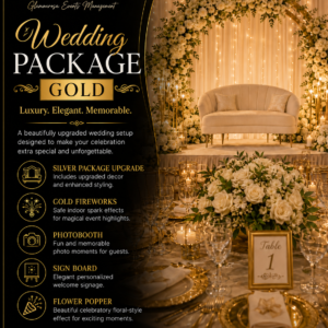 Wedding Package Gold