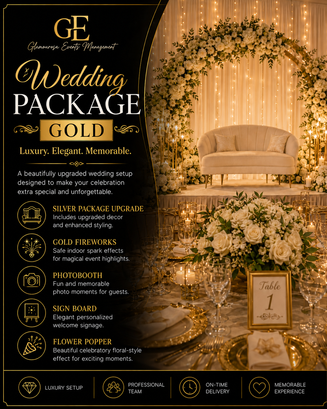 Wedding Package Gold